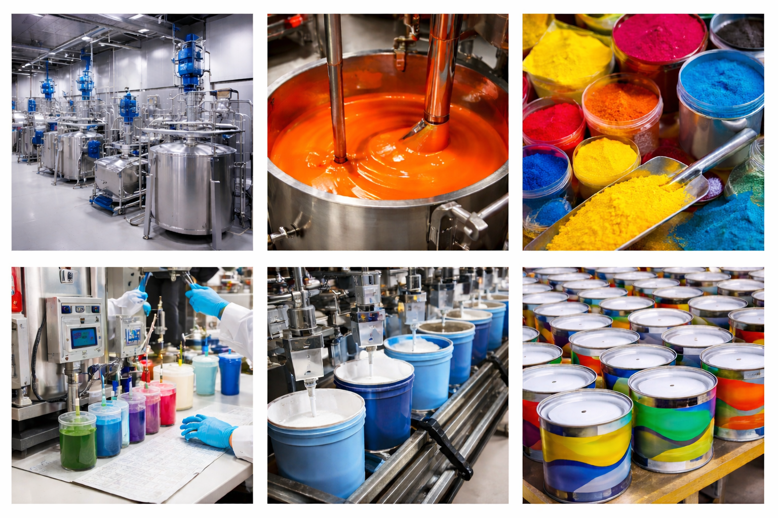 Paint Manufacturing Plant Setup